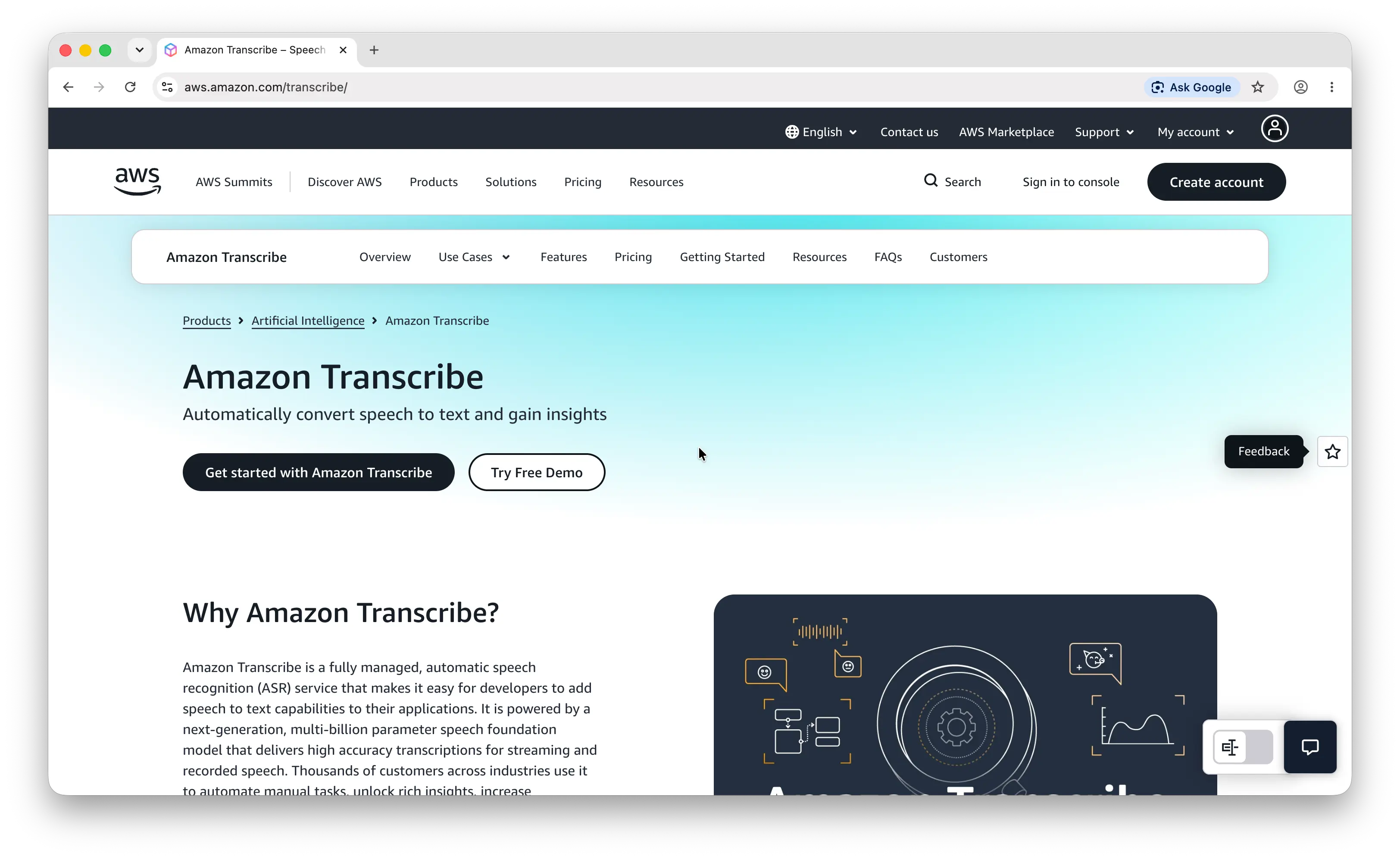 Amazon Transcribe