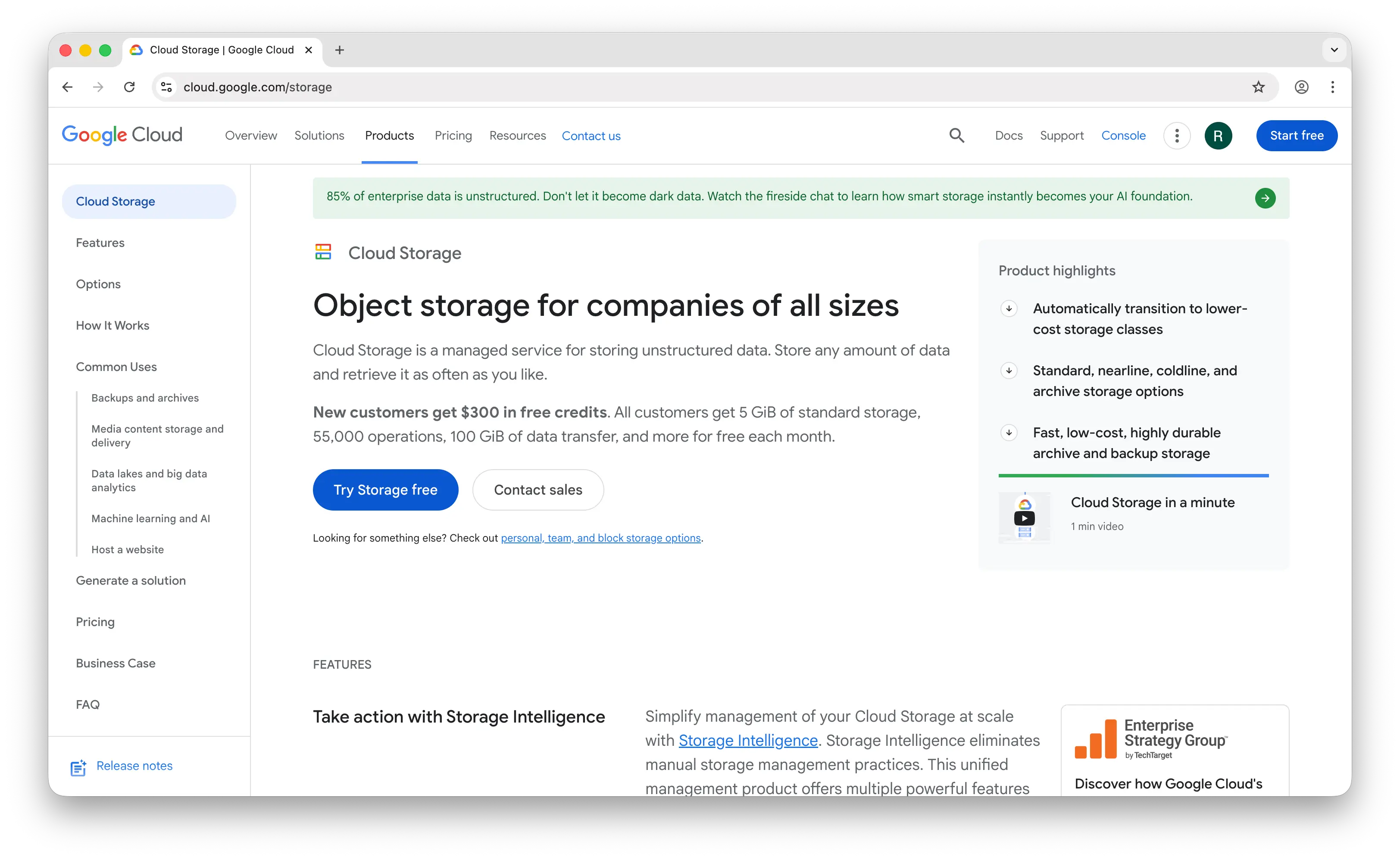 Google Cloud Storage